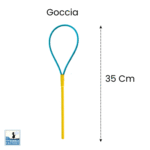 Goccia bacchetta per bolle di sapone 35 cm – la più facile da usare per bambini