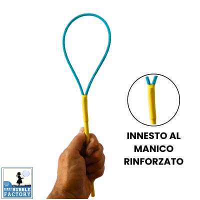 Goccia bacchetta bolle di sapone con innesto al manico rinforzato – resistente e sicura